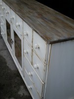 dřevěné knopky - barva 