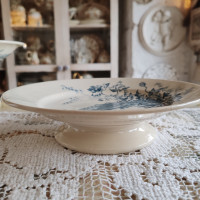 nízký starožitný nástolec COTAGE P.F.